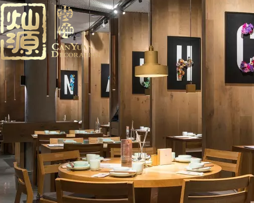 餐廳設(shè)計(jì)之餐區(qū)正面效果