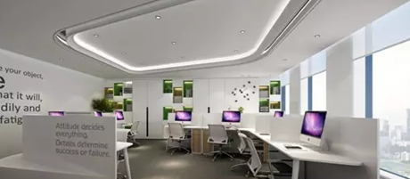 簡(jiǎn)約新中式辦公室裝修，塑造精美的裝修感