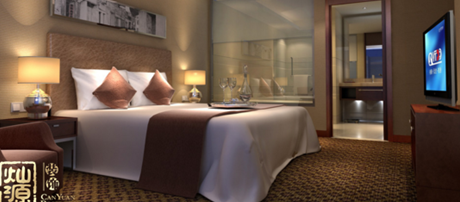 南寧酒店裝修公司給顧客一個(gè)舒適的睡眠