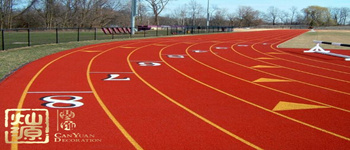 保障學生健康，南寧學校裝修拒絕毒跑道