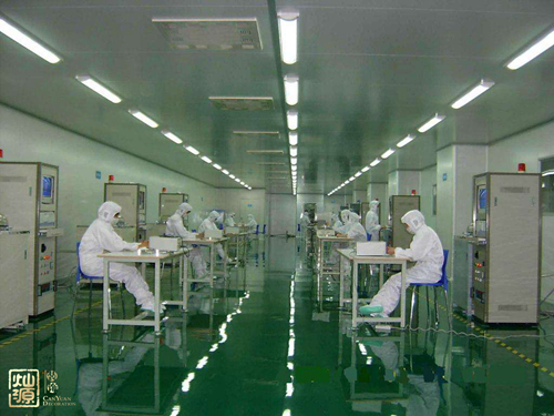 凈化廠(chǎng)房裝修效果圖