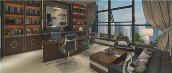 簡約的生命力 --廣西南寧巨緣合工程機(jī)械公司新辦公樓裝修案例