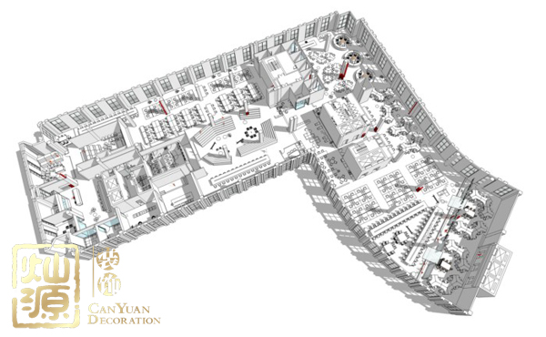 辦公室現(xiàn)代風格裝修效果圖