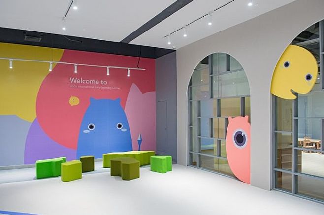 孩子喜愛的樂園南寧幼兒園裝修設(shè)計(jì)