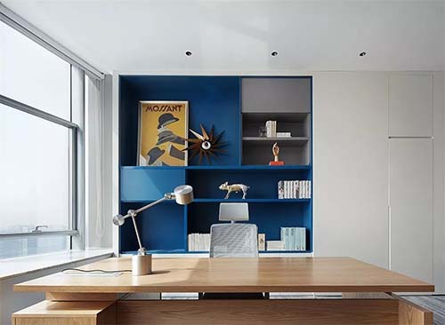 總經(jīng)理辦公室設計實景圖