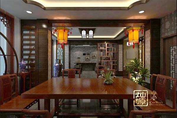 這樣的南寧茶館裝修，給茶客難得的品茶時光