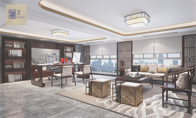 身家千萬的老板辦公室裝修如何設(shè)計(jì)，才能擺脫“土豪風(fēng)”？