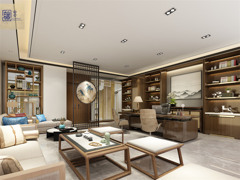 除了實(shí)墻隔斷，南寧辦公室裝修設(shè)計(jì)隔斷還能如何做？3款新樣式，一起挑挑看？