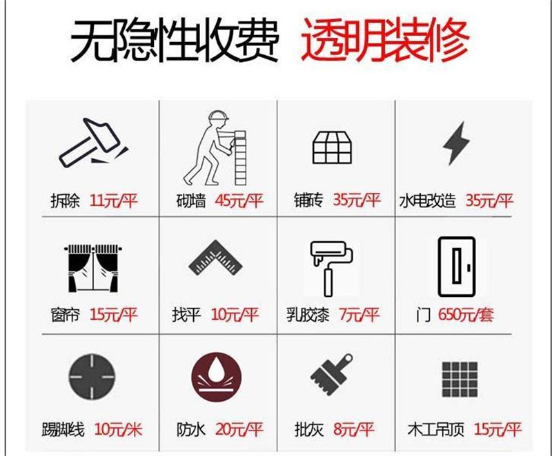 一次性給出預(yù)算清單的南寧市裝飾工程公司，能選嗎？