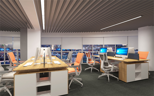 辦公室設(shè)計(jì)裝修效果圖&mdash;燦源裝飾