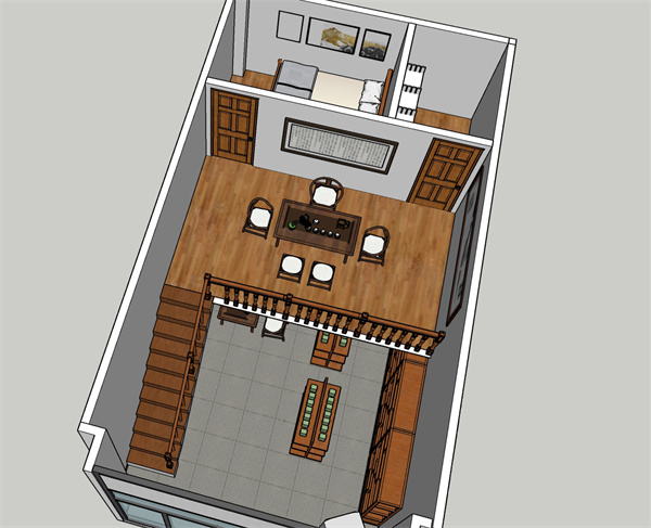 店鋪設計裝修平面布局&mdash;燦源裝飾