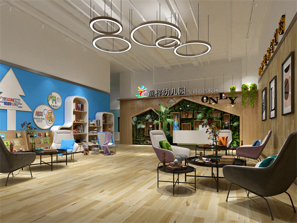 南寧幼兒園室內(nèi)設計效果圖&mdash;燦源裝飾