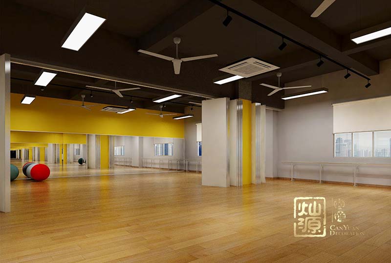 舞蹈藝術(shù)培訓(xùn)學(xué)校裝修效果圖
