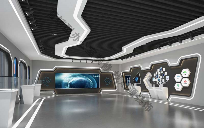 企業(yè)展廳設計裝修效果圖