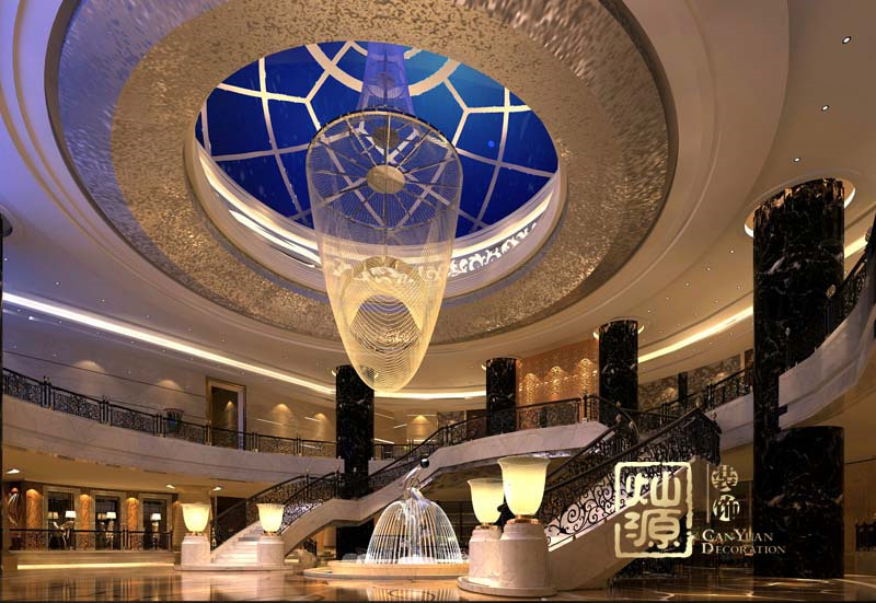 南寧主題酒店設計裝修效果圖&mdash;燦源裝飾
