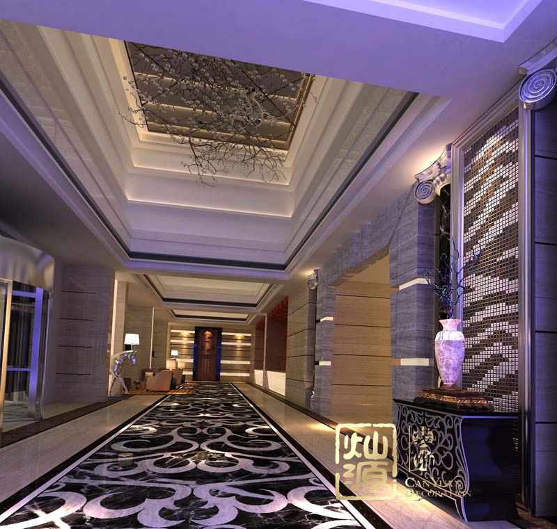 南寧主題酒店設計裝修效果圖&mdash;燦源裝飾