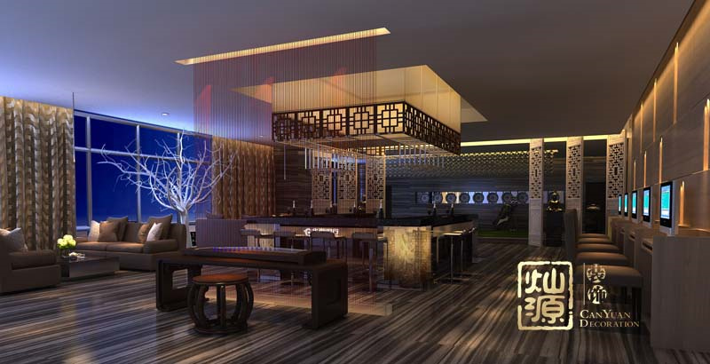 南寧主題酒店設計裝修效果圖&mdash;燦源裝飾