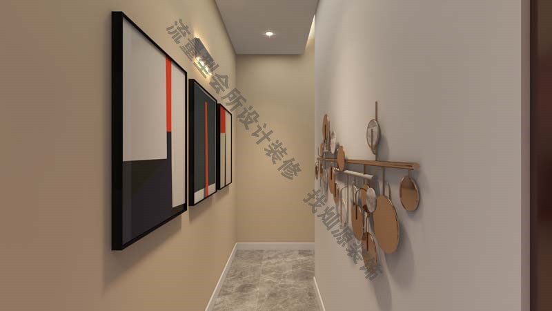 南寧足浴按摩會(huì)所設(shè)計(jì)裝修效果圖&mdash;走廊1