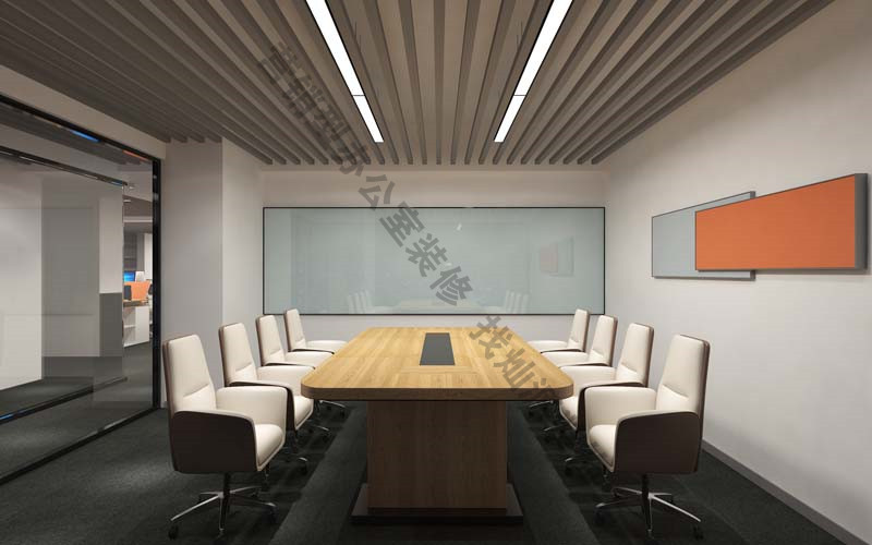 南寧辦公室裝修效果圖之會議室&mdash;燦源裝飾