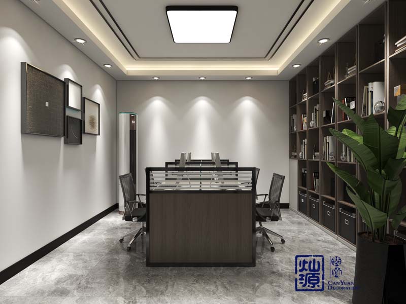 loft辦公室設(shè)計裝修效果圖之辦公區(qū)&mdash;燦源裝飾