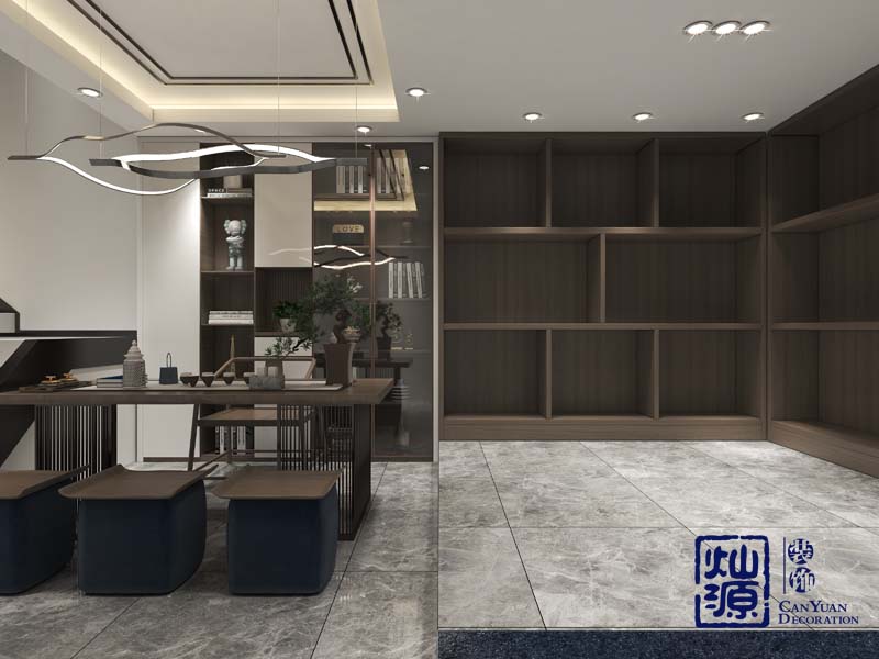 loft辦公室設(shè)計裝修效果圖之茶室&mdash;燦源裝飾