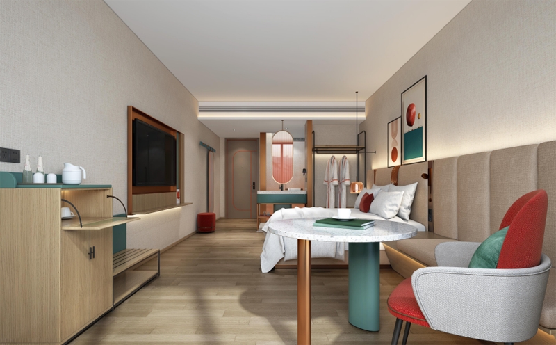 南寧小平米酒店設(shè)計(jì)裝修效果圖&mdash;燦源裝飾