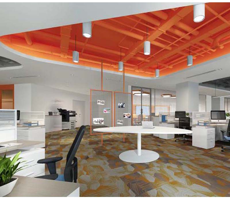 潮人潮色潮裝修，00后超愛(ài)辦公室設(shè)計(jì)裝修效果圖看這里！—燦源裝飾