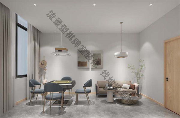 南寧棋牌室設(shè)計裝修效果圖&mdash;燦源裝飾